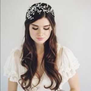 Silver Crystal Wedding Tiara